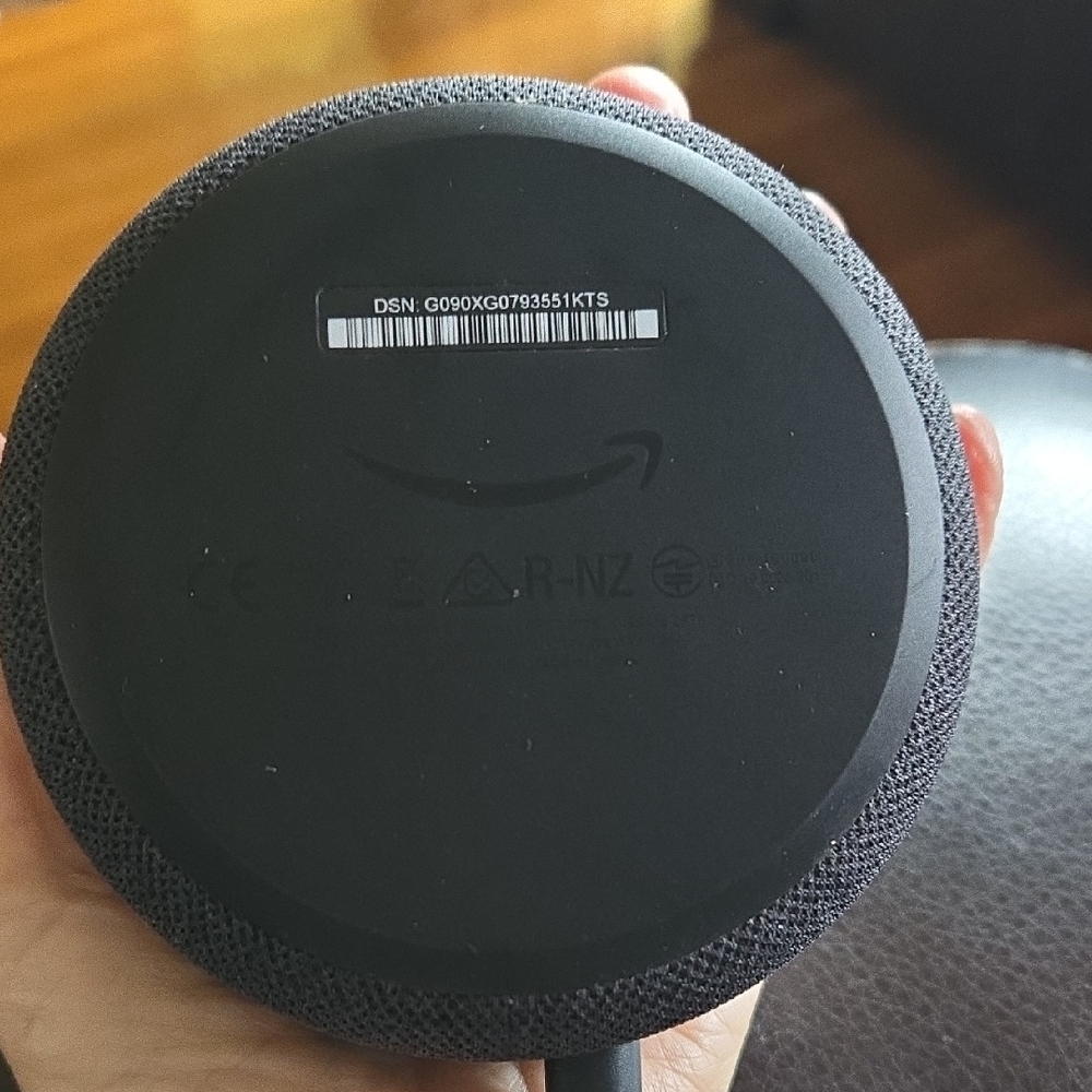Amazon Charcoal Portable Speaker